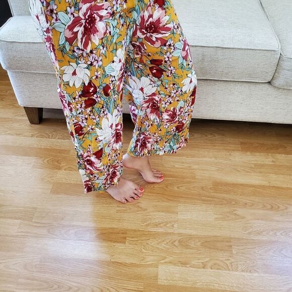 Leith Easy Print Culottes Size Small - Picture 10 of 11